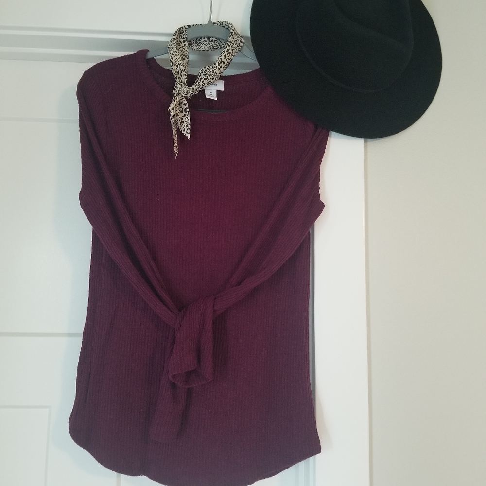 Purple Sweater